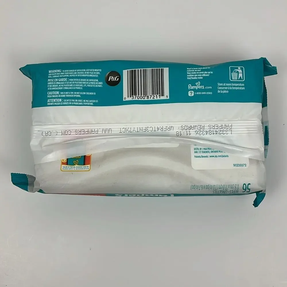 Hello Bello Diapers 24 Count Size 4 + Pampers Multi-Use Wipes 56 Count